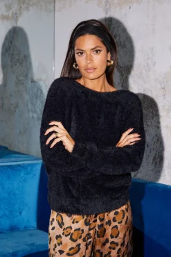 Bonnie Jumper In Black - Reversible