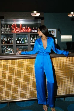 Cassia Trouser In Blue