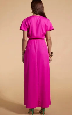 Cayenne Dress In Magenta
