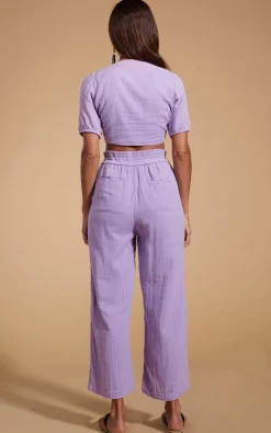 Halo Tahiti Trousers In Lilac