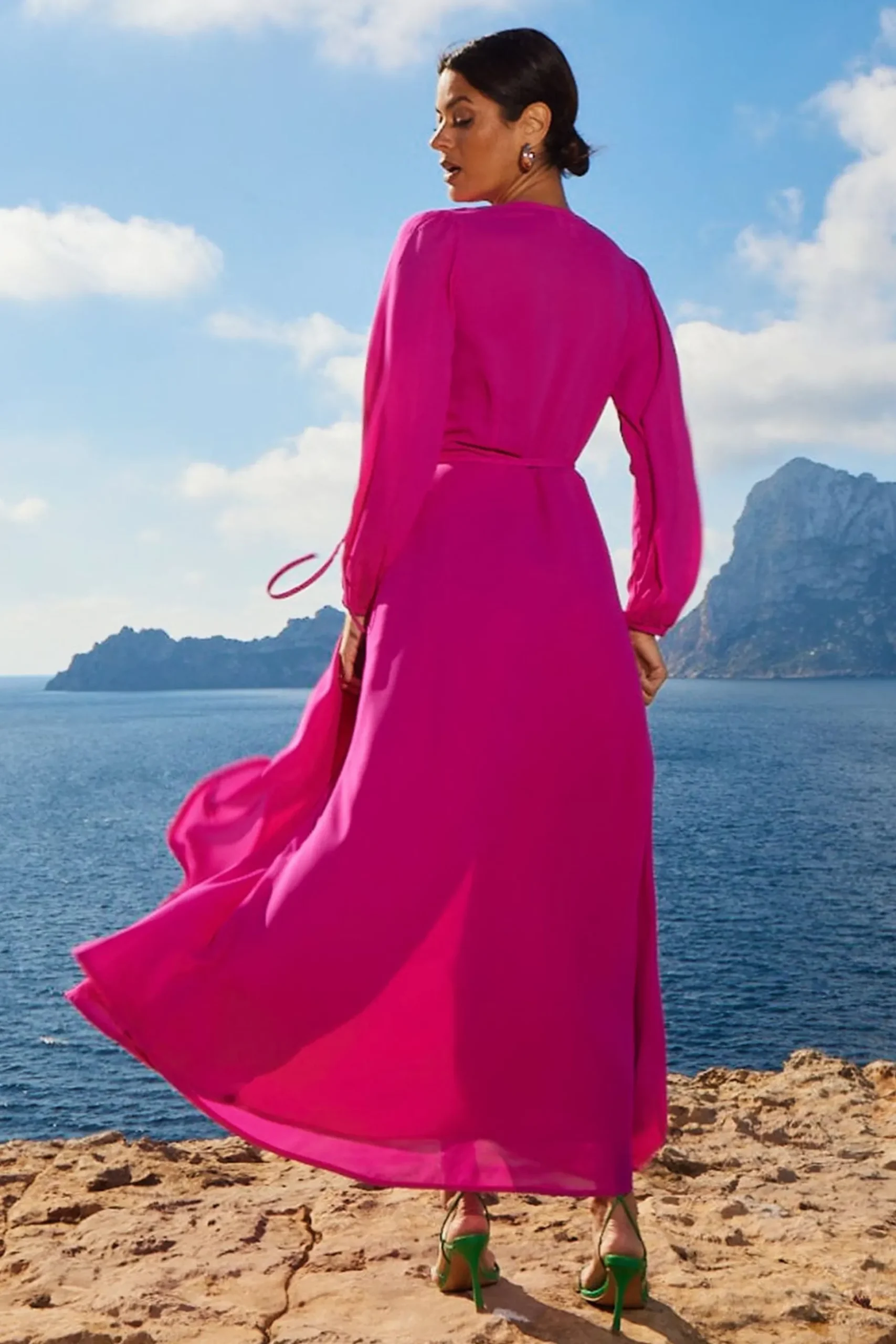 Jagger Maxi Dress In Magenta