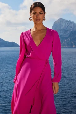 Jagger Maxi Dress In Magenta