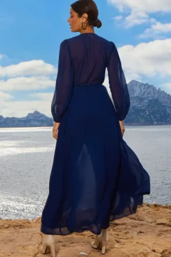 Jagger Maxi Dress In Navy