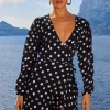 Jagger Maxi Dress In Painted Dot