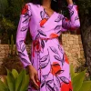 Marley Mini Dress In Sunset Dot