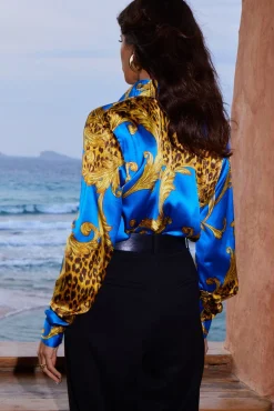 Nevada Shirt In Blue Baroque