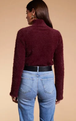 Poppy Jumper In Winter Berry