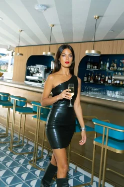 Rebel Mini Dress In Black