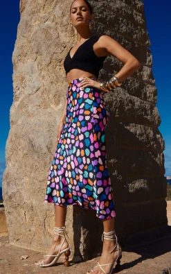 Renzo Skirt In Multi Cloud