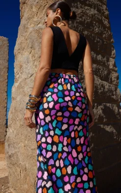 Renzo Skirt In Multi Cloud