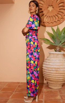Saskia Jumpsuit In Vintage Floral (Reversible)